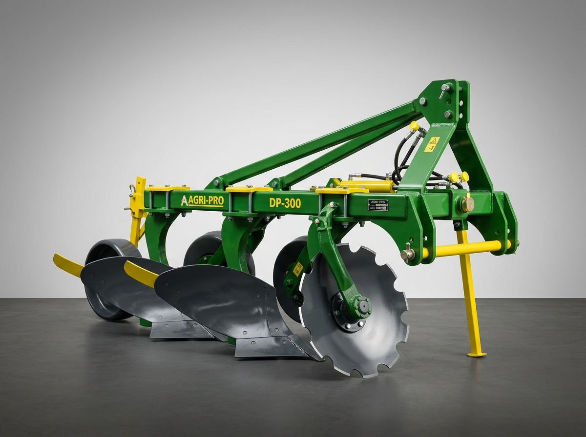 Heavy-Duty 3-Furrow Disc Plough DP-300