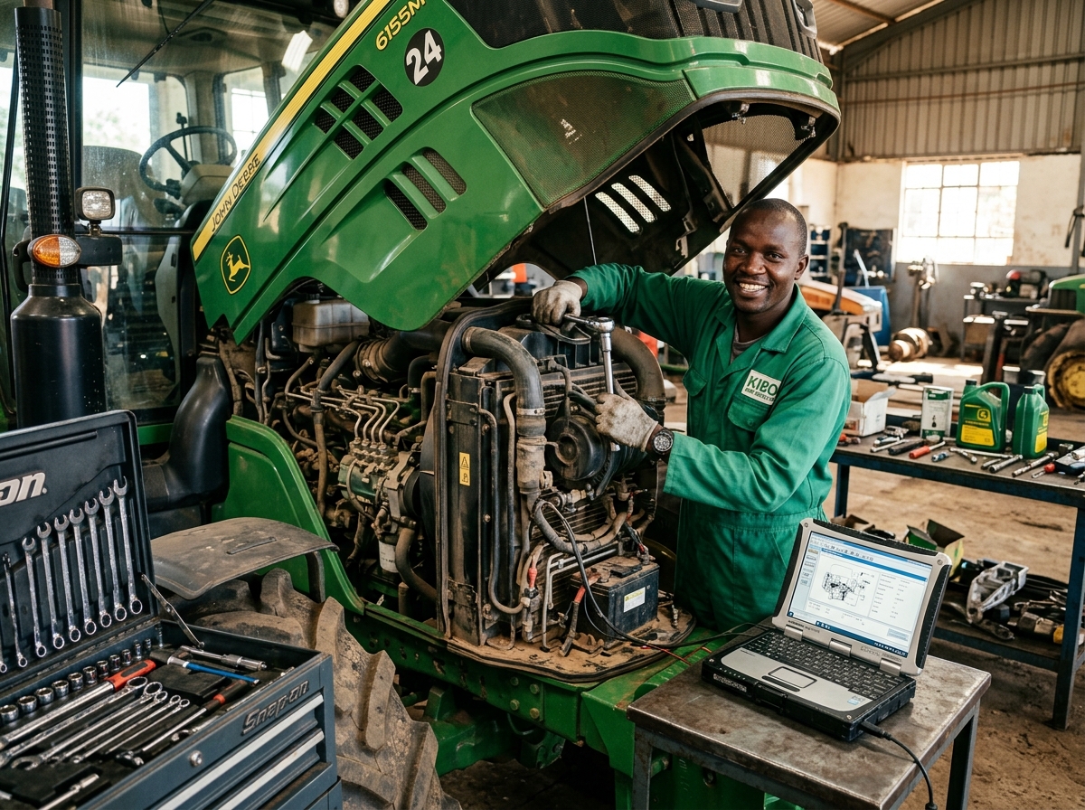 Tractor maintenance service